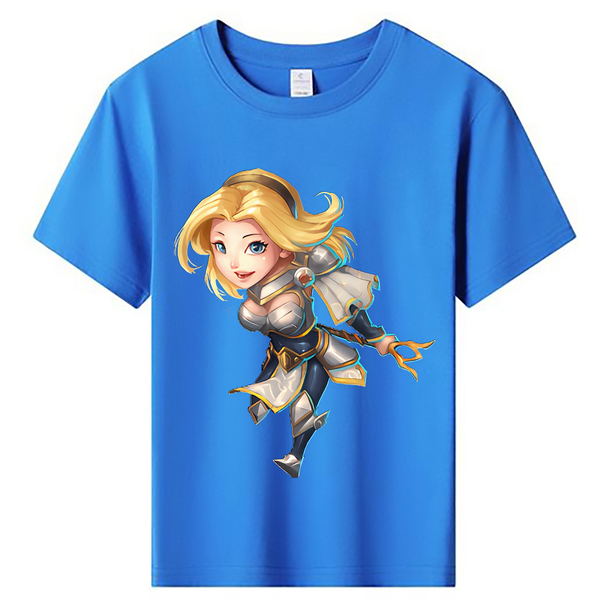 （画像用） リーグ・オブ・レジェンド League of Legends LOL 綿100％キッズTシャツ（フロントプリント）